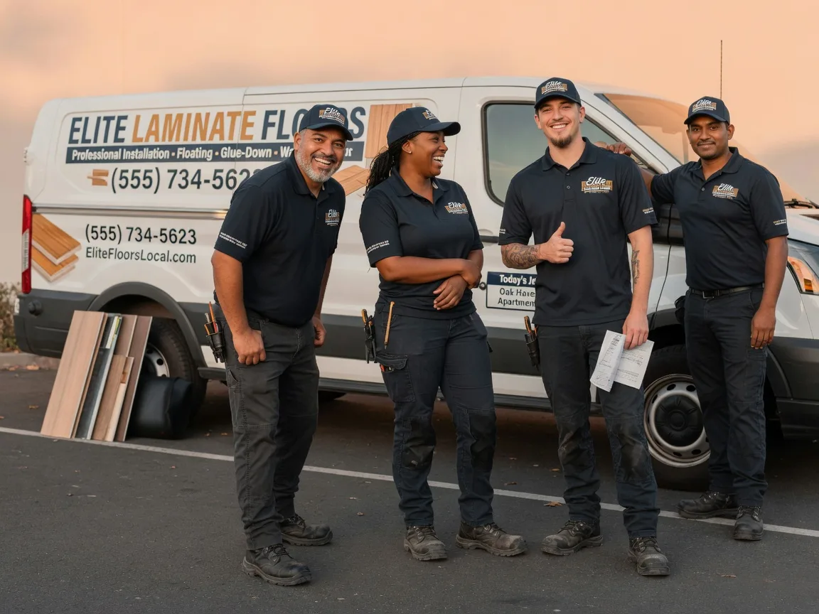 Laminate flooring installation company in Left Hand, WV
